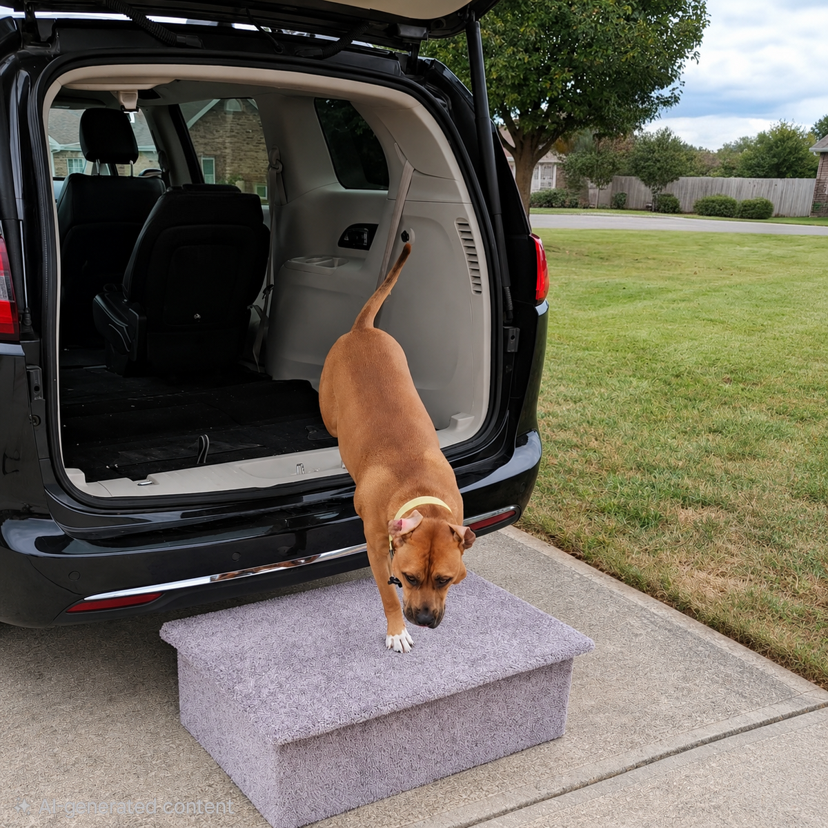 Wooden Pet Platform Steps for Cars, Beds & Couches